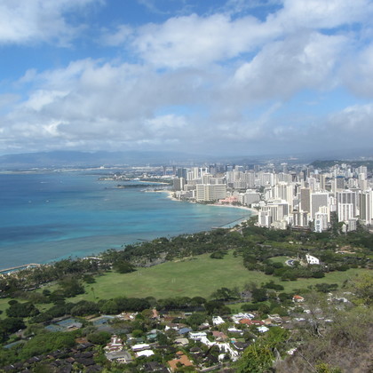 Udsigten fra Diamond Head